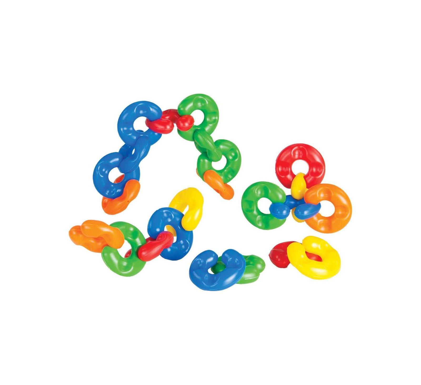 Набор развивающих колец Joyn Toys Chunky Soft C Rings, 60 штук