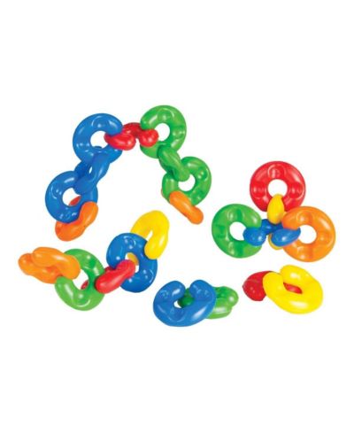 Набор развивающих колец Joyn Toys Chunky Soft C Rings, 60 штук
