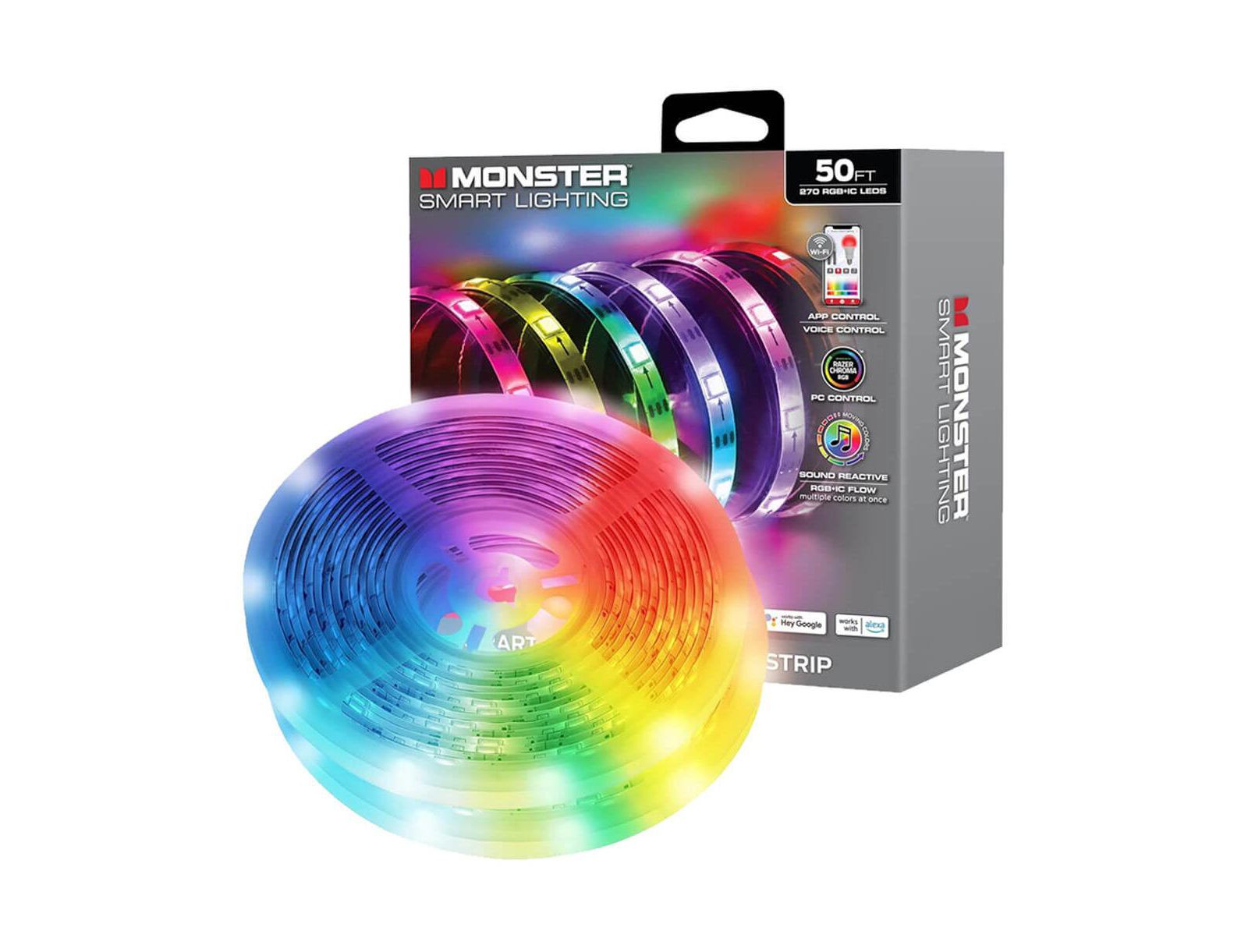 50Ft. Multi-Color LED Light Strip