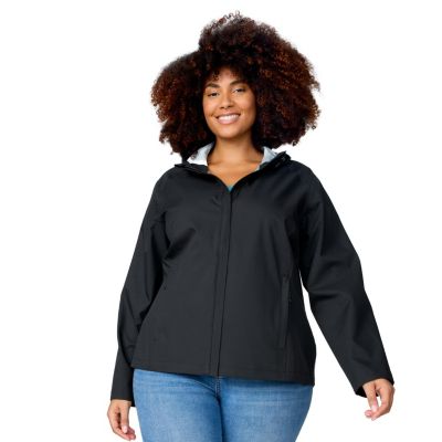 Free Country Plus Size X2O Packable Rain Jacket