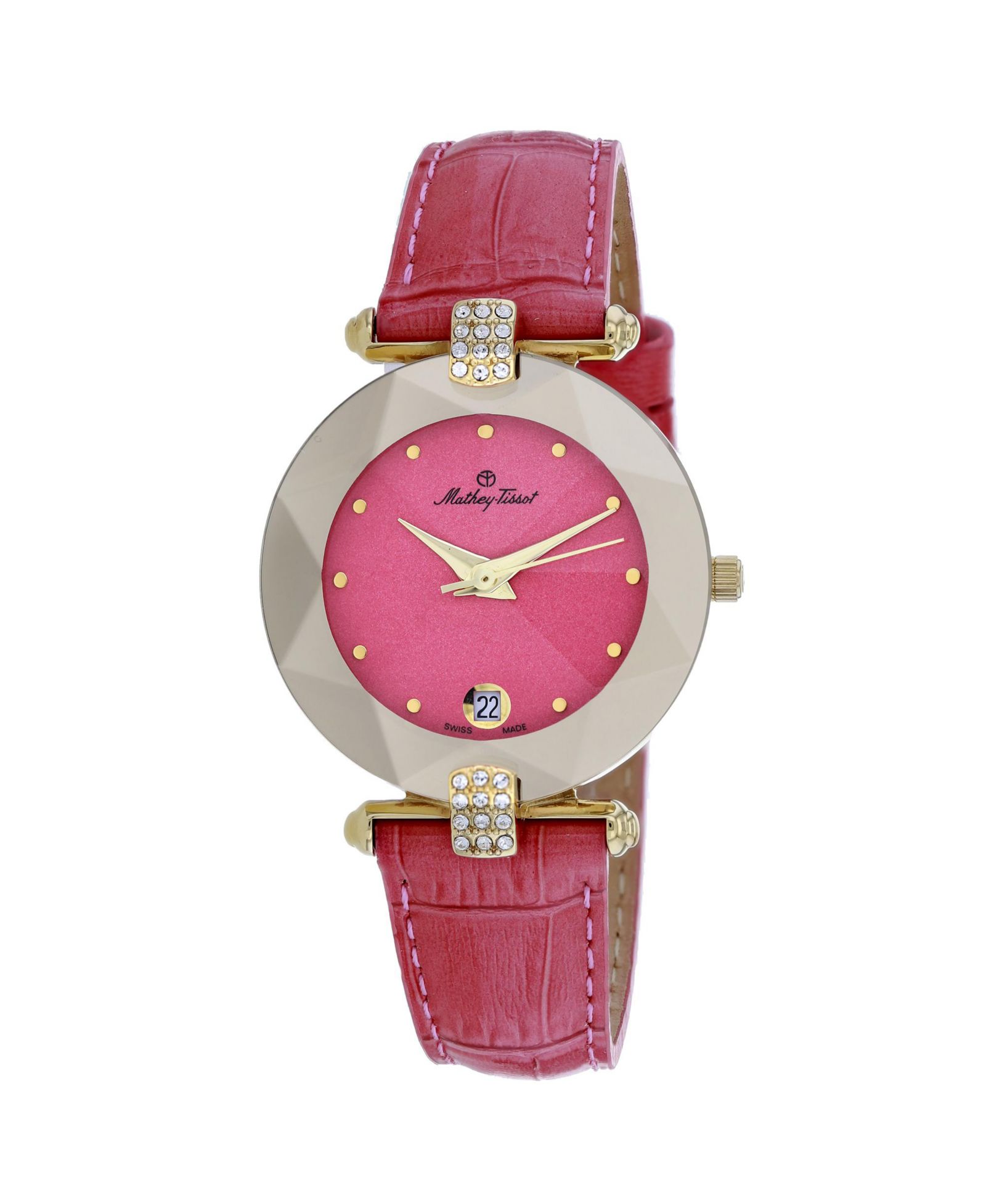 Женские часы Mathey Tissot Pyramide Pink Dial P317M