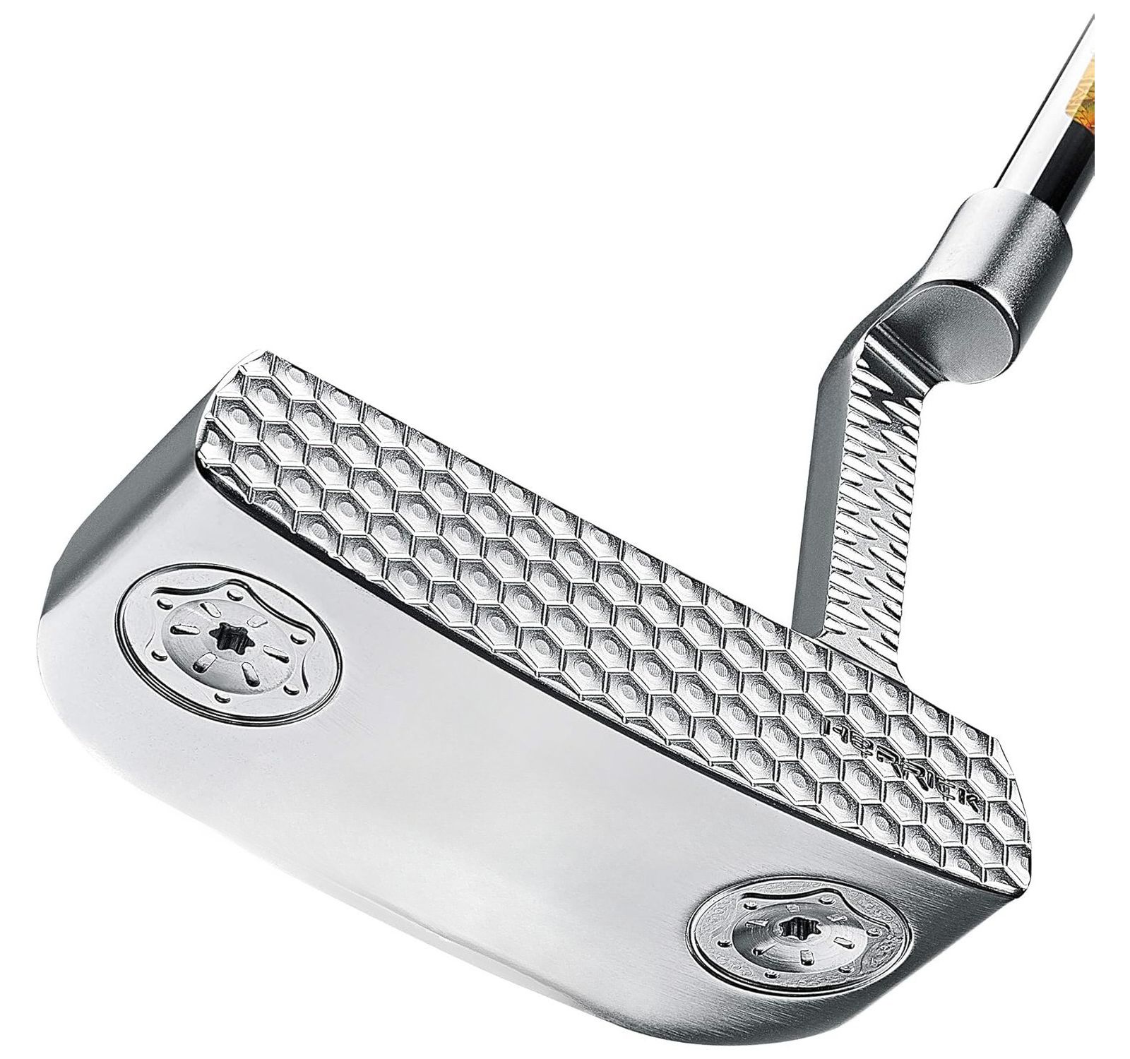 Клюшка для гольфа ARONKL 35inch Golf Club Putter Men's Right Hand с черными красными накладками на головку PU Grip CNC Steel Mallet Professional