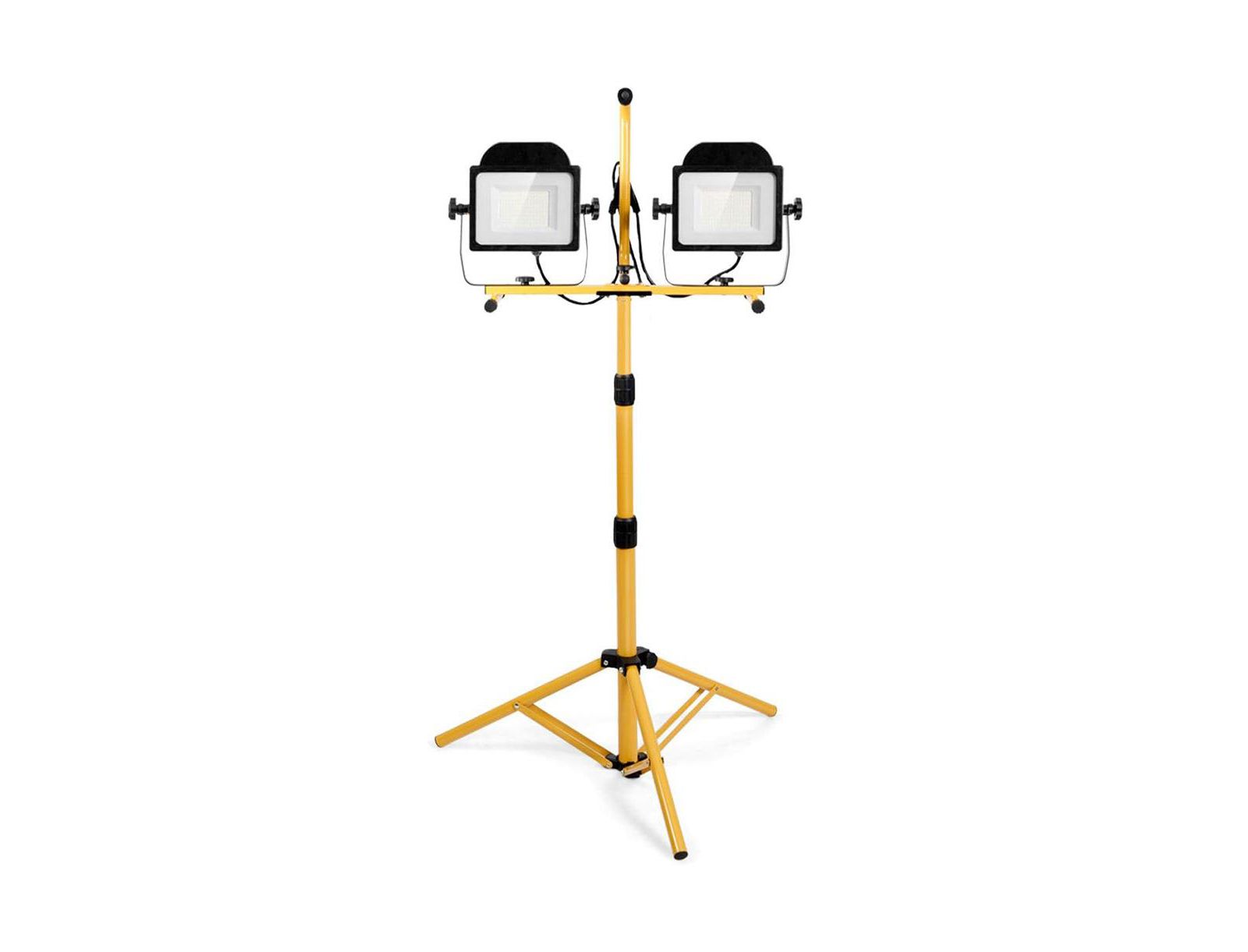 Ecooso 100 W 10 000 lm LED Dual-Head Work Light with Stand