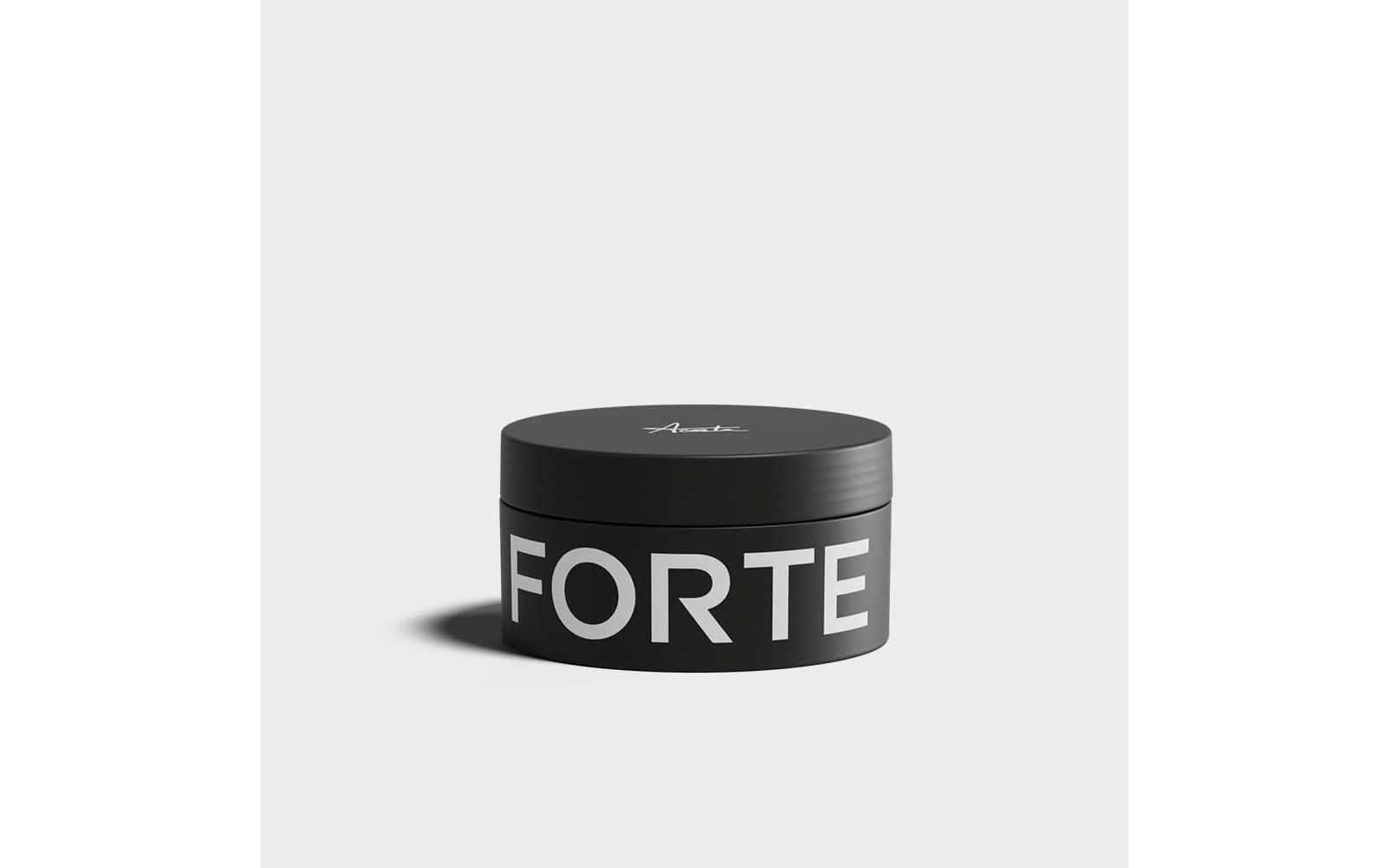 Forte Series Strong Hold Molding Paste – Matte Finish Hair Styling Cream with Biotin & Castor Oil,  2.5 Oz