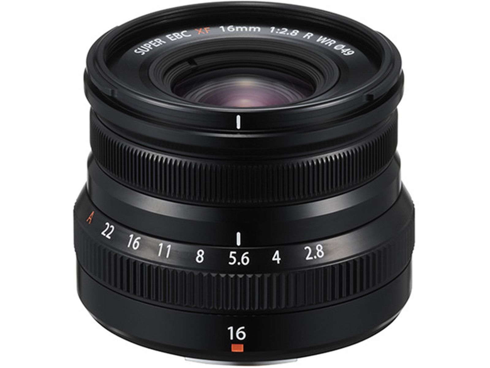 Объектив Fujifilm XF 16mm f/2.8 R WR, Black