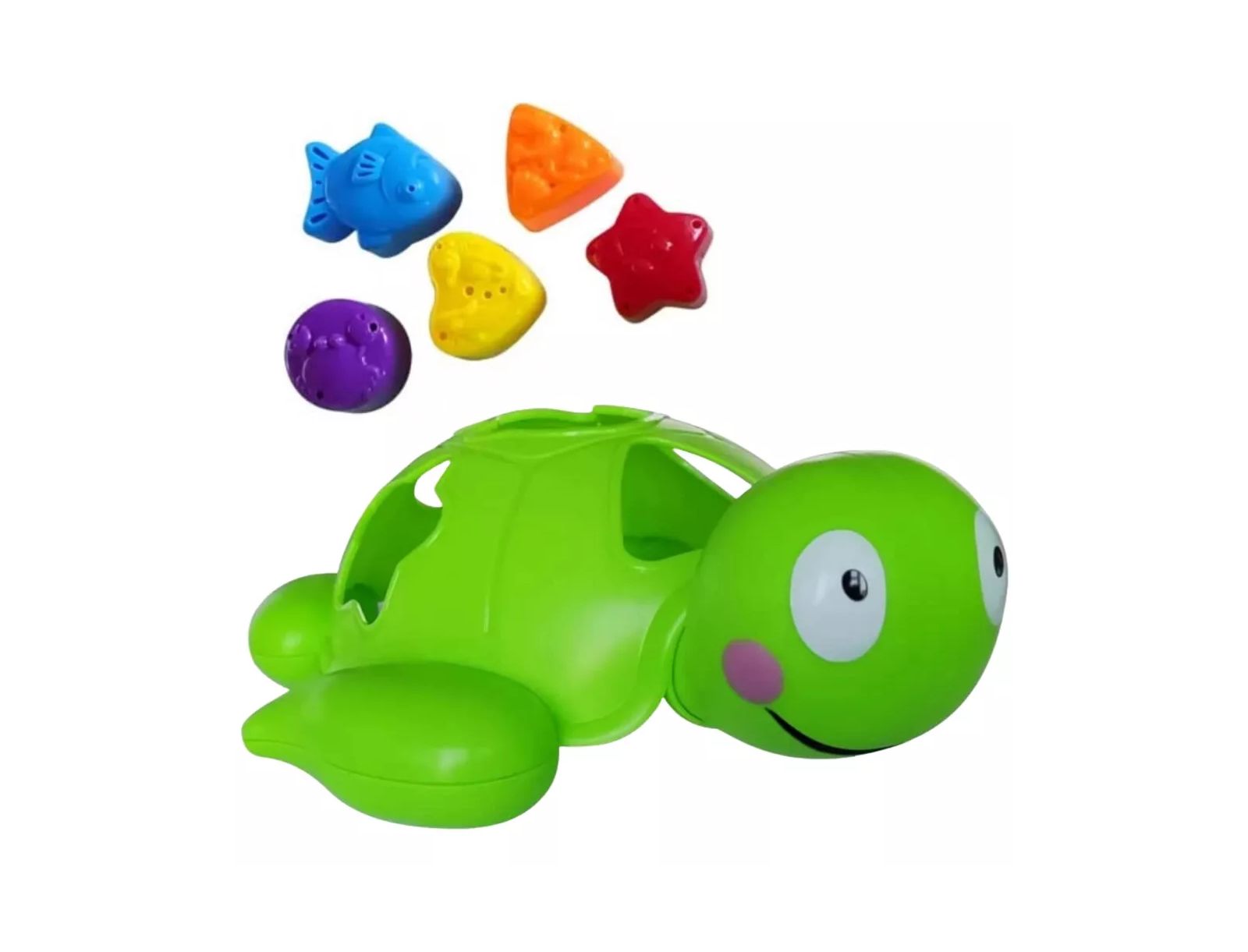 Игрушка-сортировщик Sperric Turtle для малышей с 6 блоками