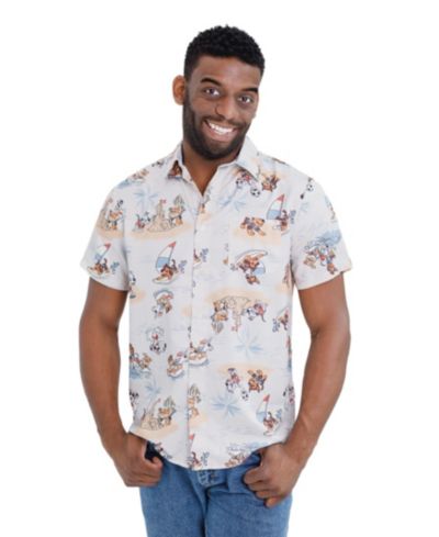 Paw Patrol Детская рубашка с коротким рукавом Hawaiian Button Down, семейный стиль