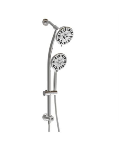 Многофункциональная душевая система с лейкой Rain Showerhead 4.7" и ручным душем на регулируемой штанге