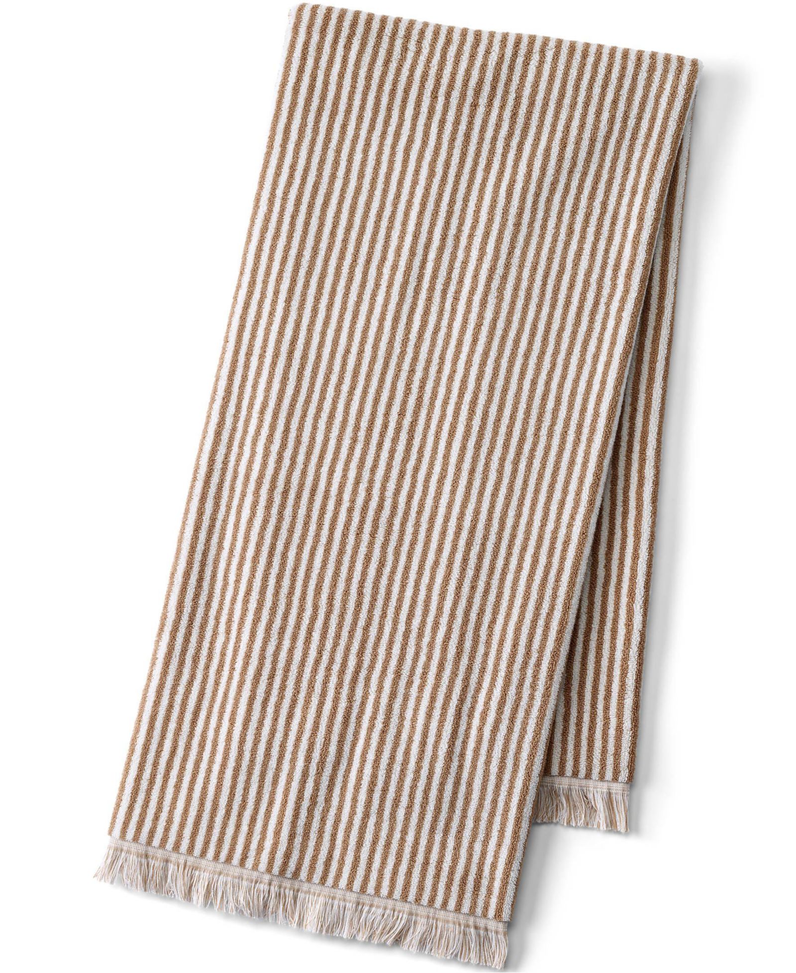 Lands' End Cotton Yarn-dyed Stripe Bath Towel