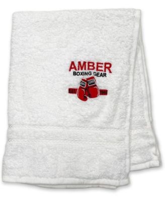 Полотенце для бокса Amber Sports, быстросохнущее, белое, 16 x 25 Inches
