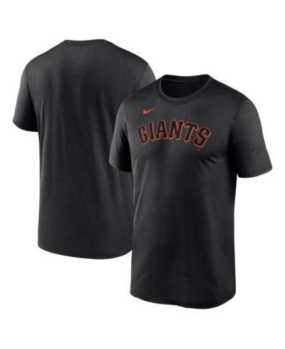 Мужская футболка Nike Black San Francisco Giants Fuse Legend