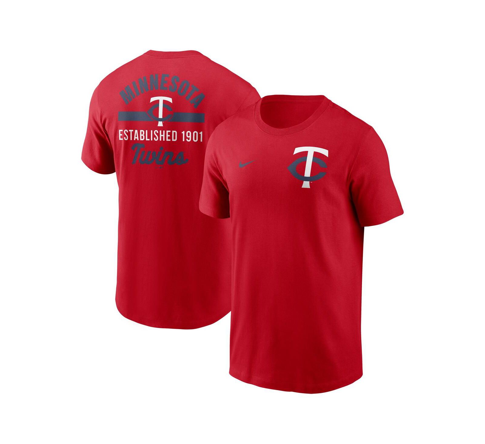 Nike Мужская красная футболка Minnesota Twins