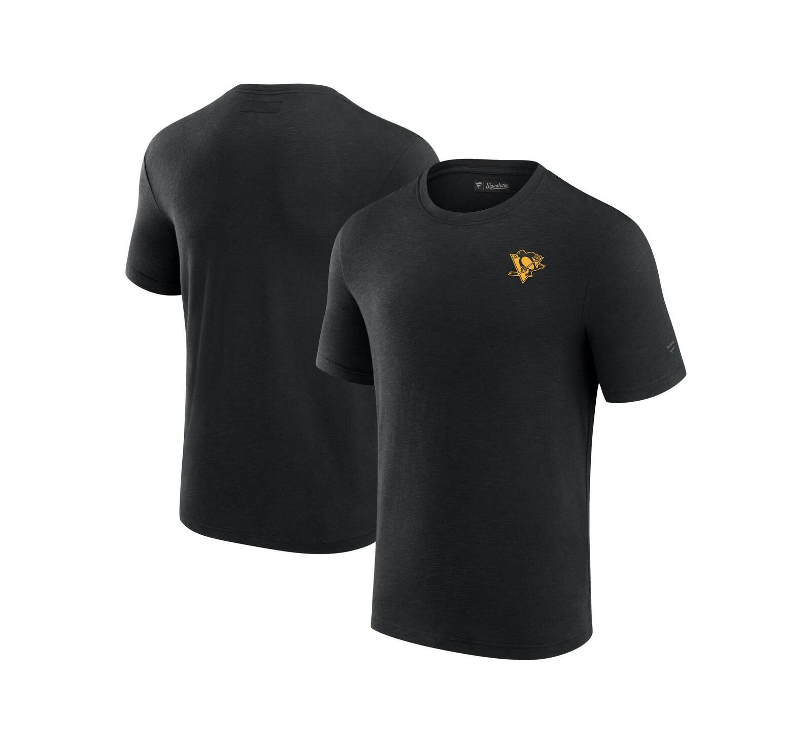 Мужская футболка Fanatics Black Pittsburgh Penguins Signature Front Office Modal