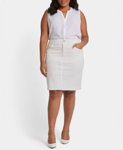 Женская юбка NYDJ Plus Size High Waist