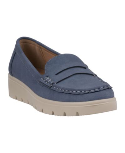 GC Shoes Women's Fallon Lug Sole Penny Loafers