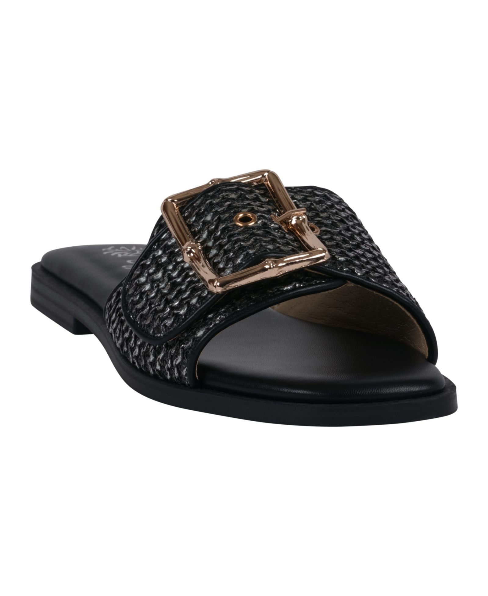 GC Shoes Women's Indie Woven Buckle Flat Sandals