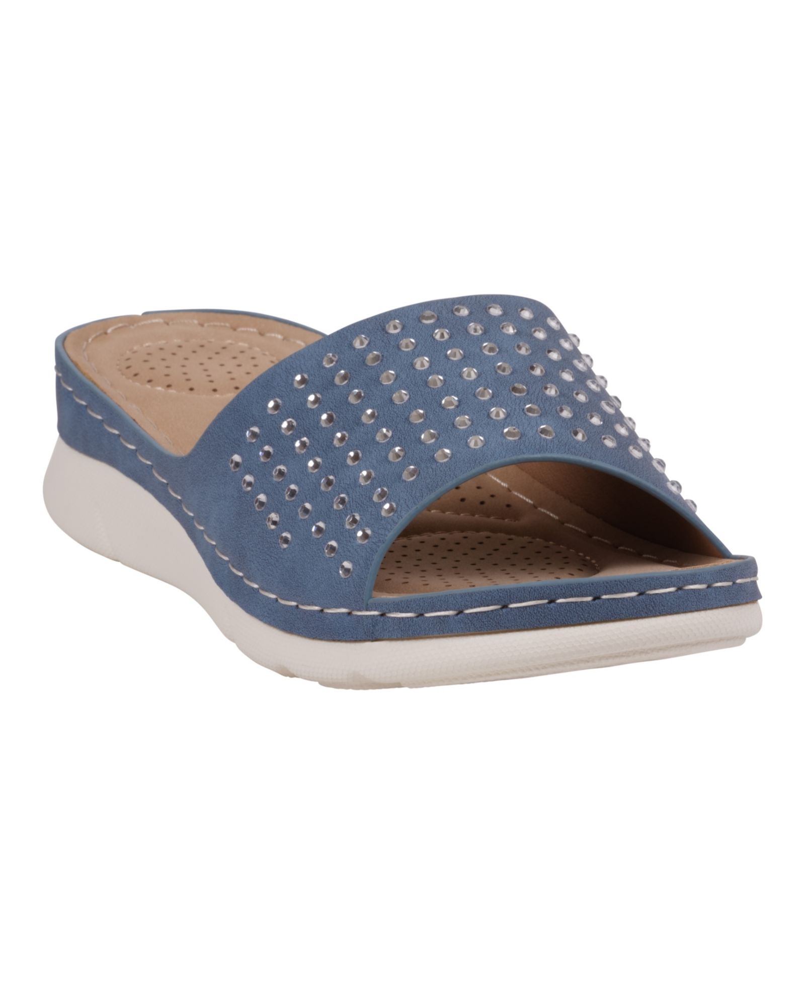 Женские сандалии GC Shoes Julie Embellished Comfort Flat