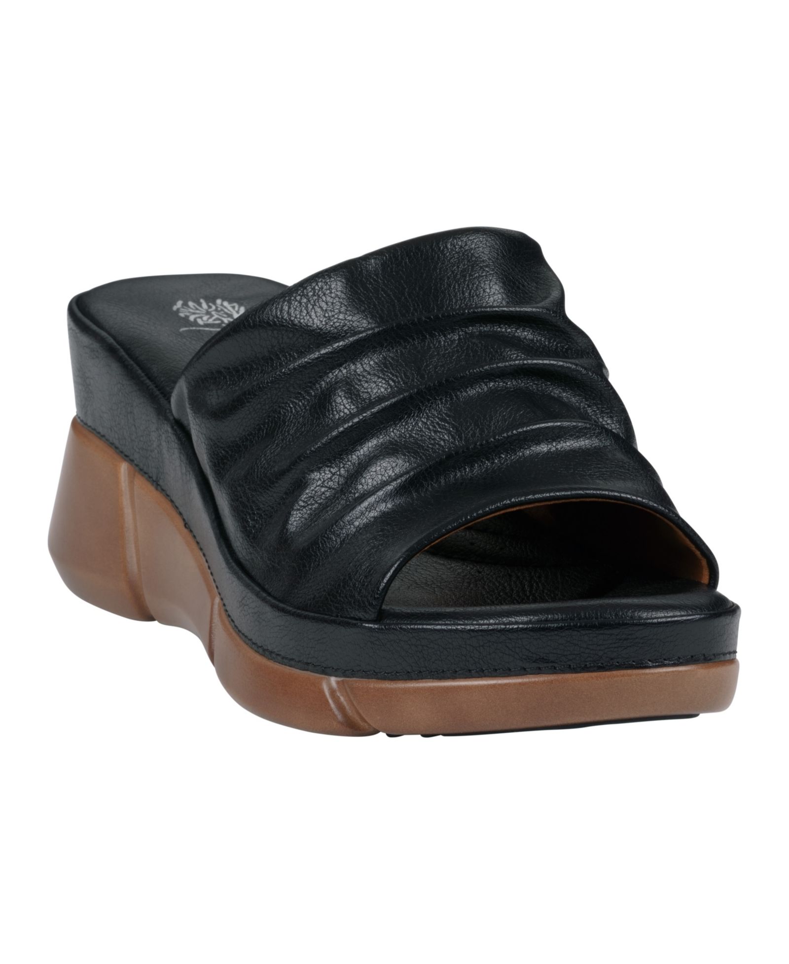 GC Shoes Women's Nora Wedge Slide Sandals