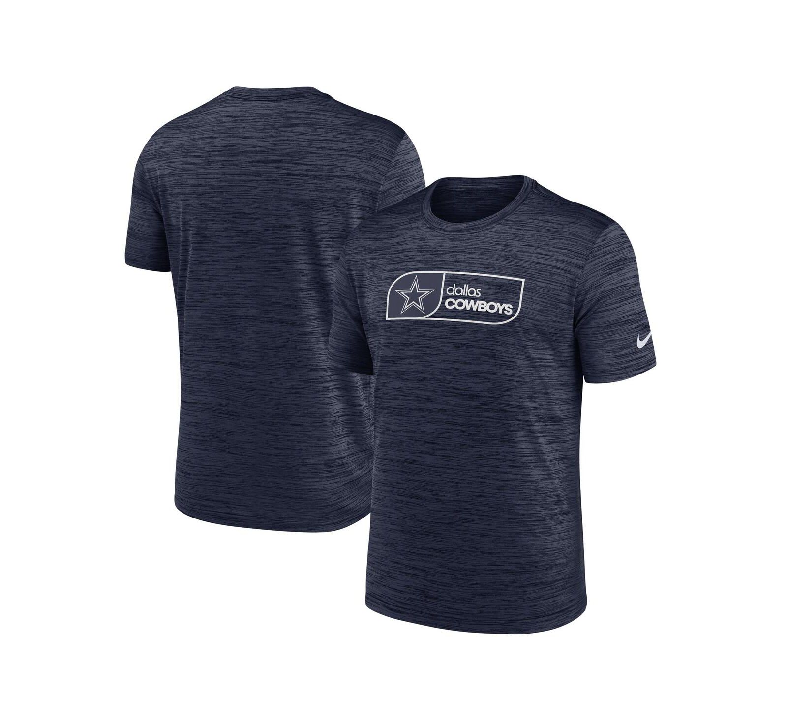 Мужская футболка Nike Navy Dallas Cowboys Big & Tall Velocity