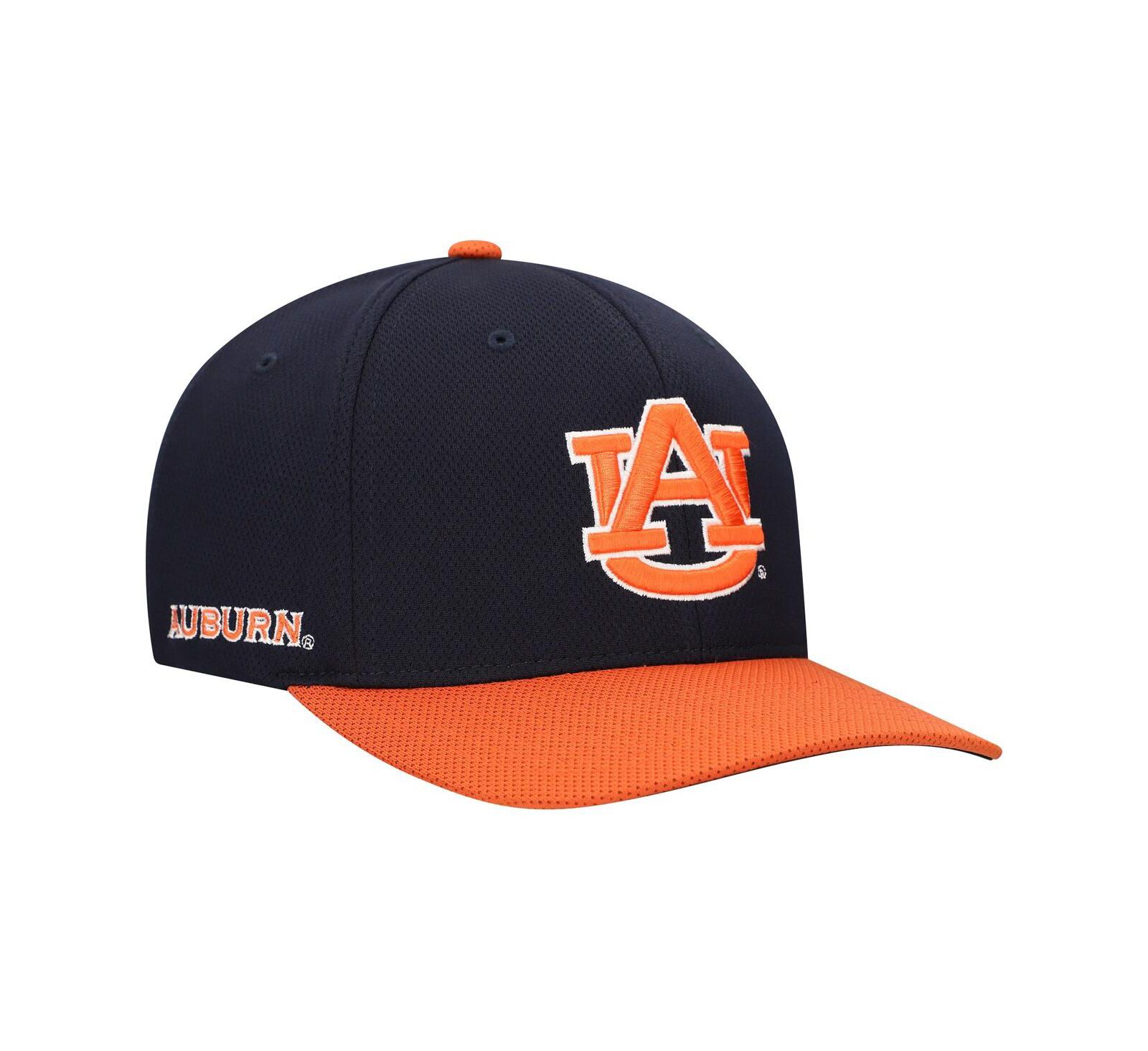 Top of the World Men's Black Auburn Tigers Reflex Fitted Hat