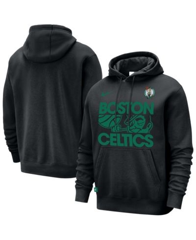 Мужская толстовка Nike Black Boston Celtics Courtside Club Pullover