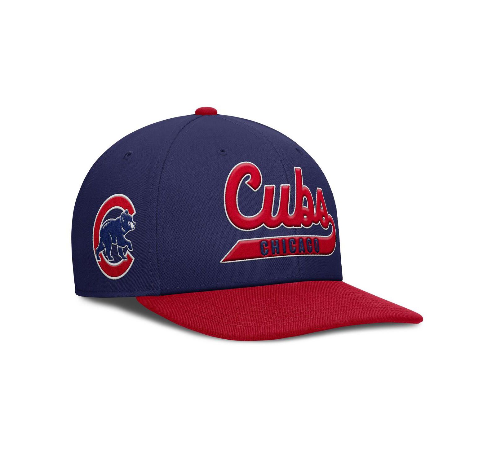 Nike Men's Royal/Red Chicago Cubs Pro Performance Snapback Hat