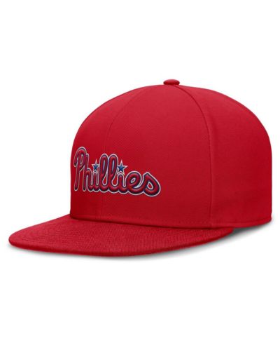 Nike Men's Red Philadelphia Phillies True Performance Fitted Hat