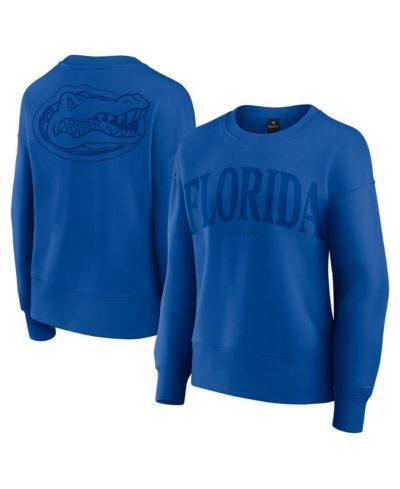 Женское флисовое худи Fanatics Florida Gators, королевский синий