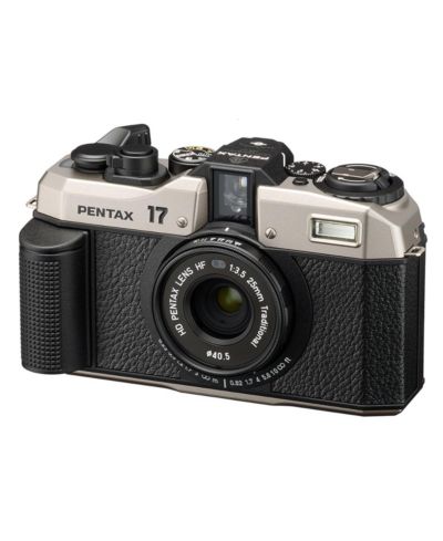 Pentax 17 Film Camera, Dark Silver