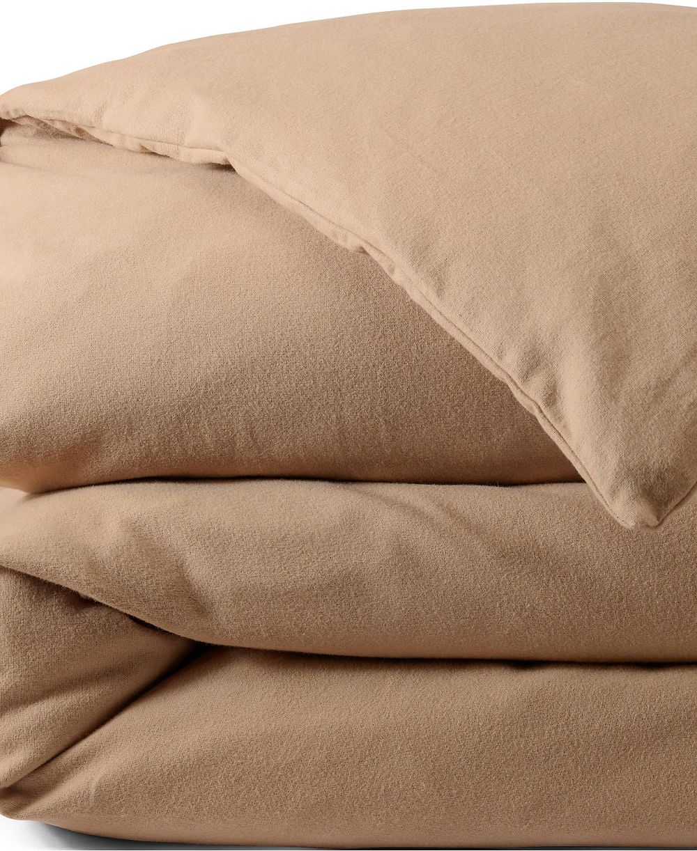 Фланелевое покрывало Lands' End Comfy Super Soft Cotton 5oz