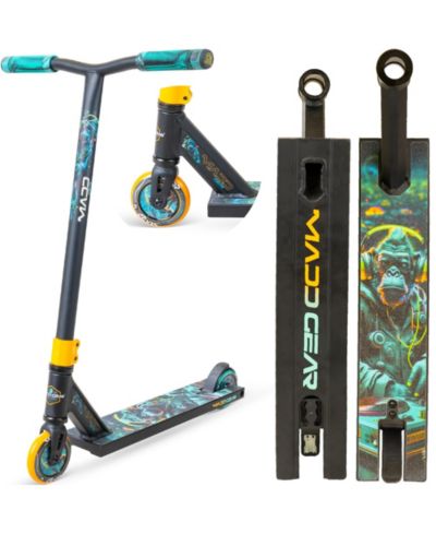 Pro Stunt Scooter for Kids Ages 5+ – Lightweight Durable Trick Scooter for Skatepark and Street – Madd Gear MG2 - DJ Rilla