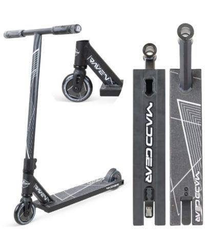 Pro Stunt Scooter for Kids Ages 5 - 12 – Lightweight Durable Trick Scooter for Skatepark and Street – Madd Gear MG1 - Black