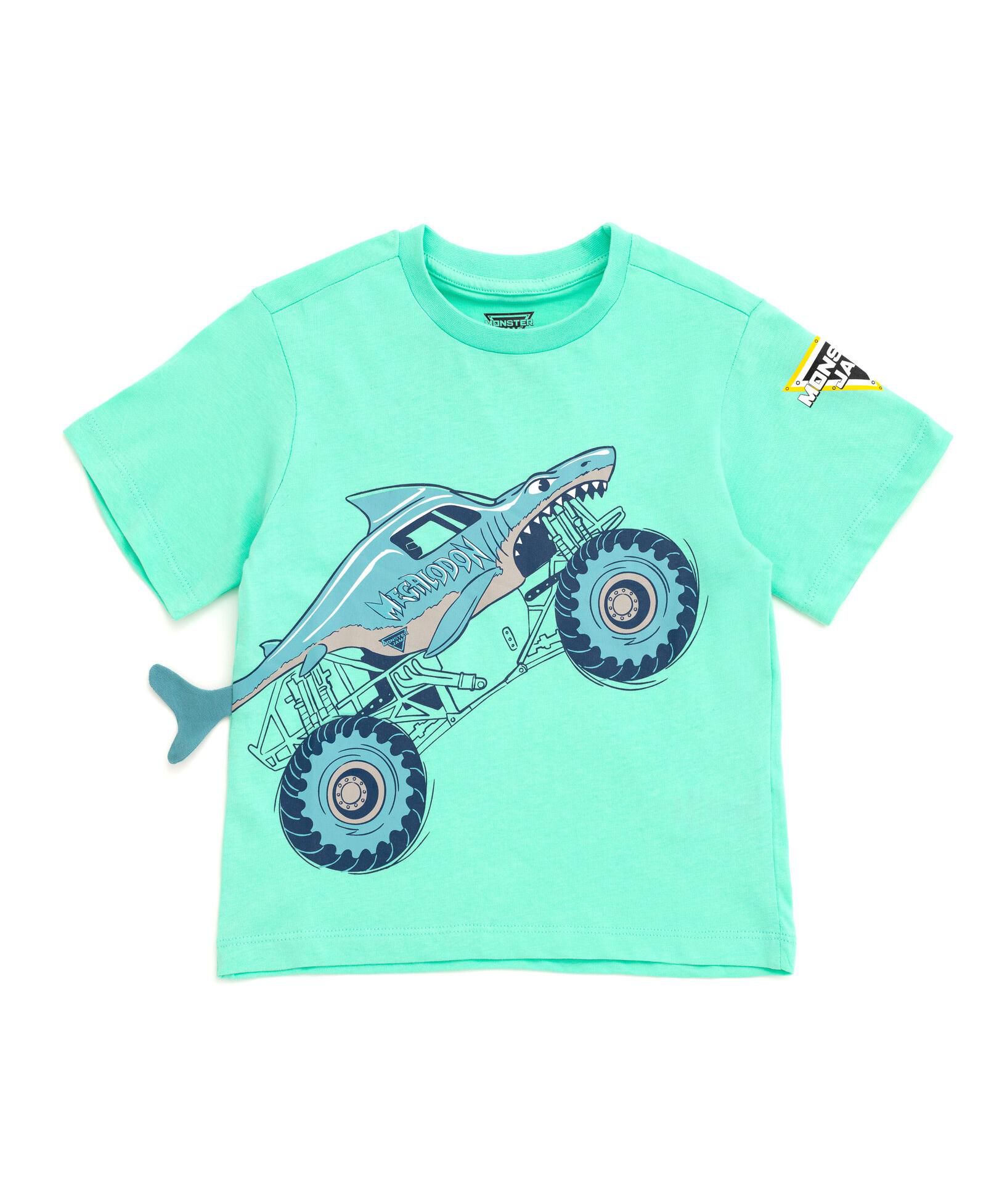 Мужская футболка Monster Jam с коротким рукавом и 3D-принтом