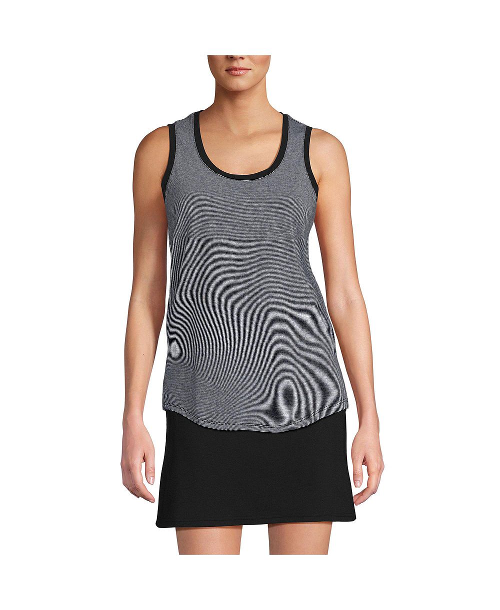 Танк-топ Lands' End Women's Sleeveless Power Performance Scoop Neck