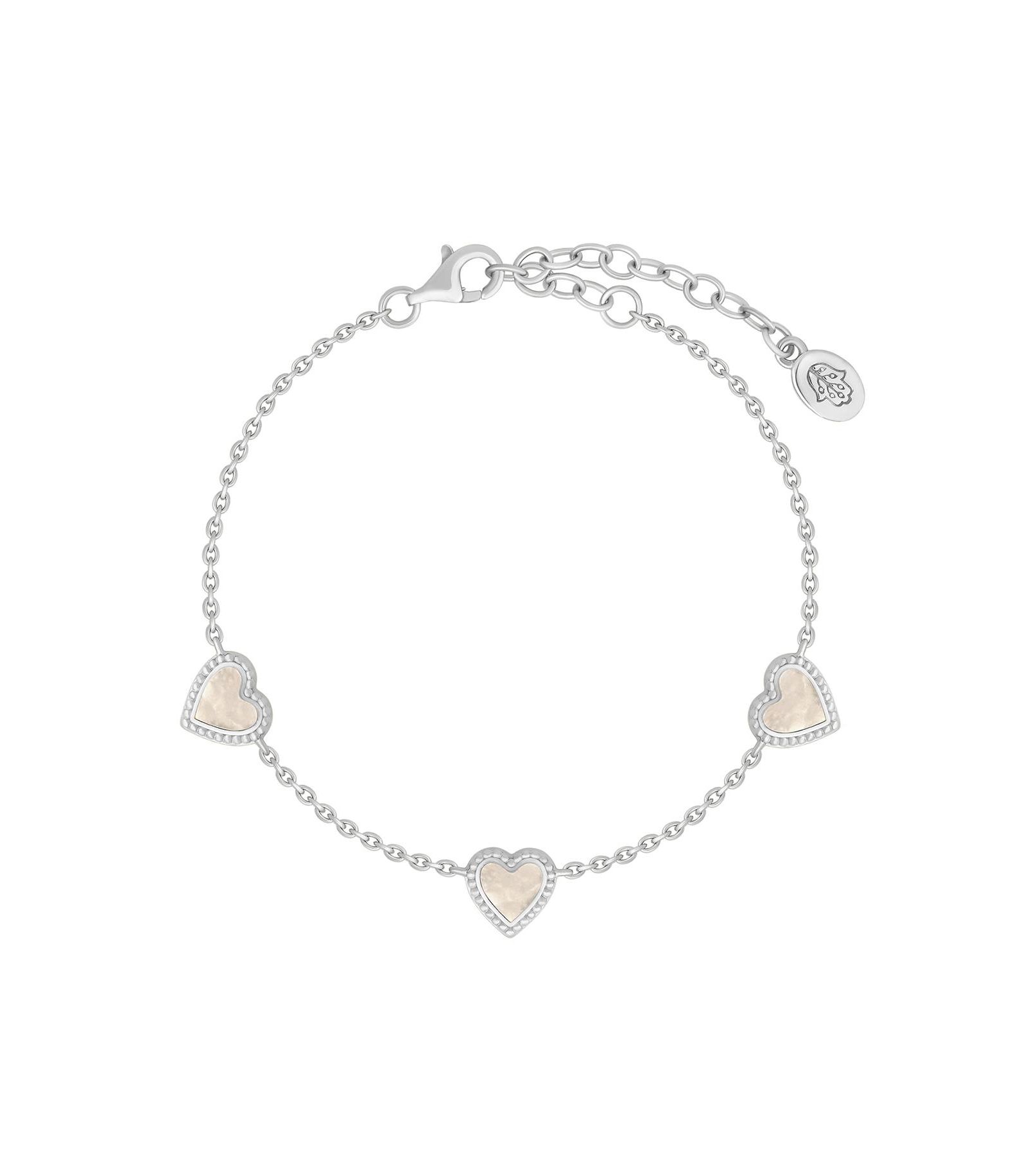 Браслет Joyful Connections с сердцем из перламутра