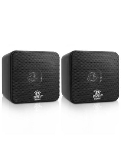 Pyle мини-полочные динамики 4" 200W Black (пара) - PCB4BK