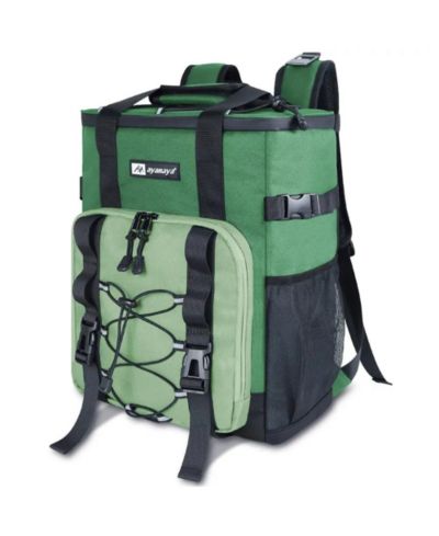 Ayamaya Mini Arctic Mule 24 can insulated backpack cooler, water resistant,16 hour ice retention,lightweight w/padded straps, bottle holders & opener.