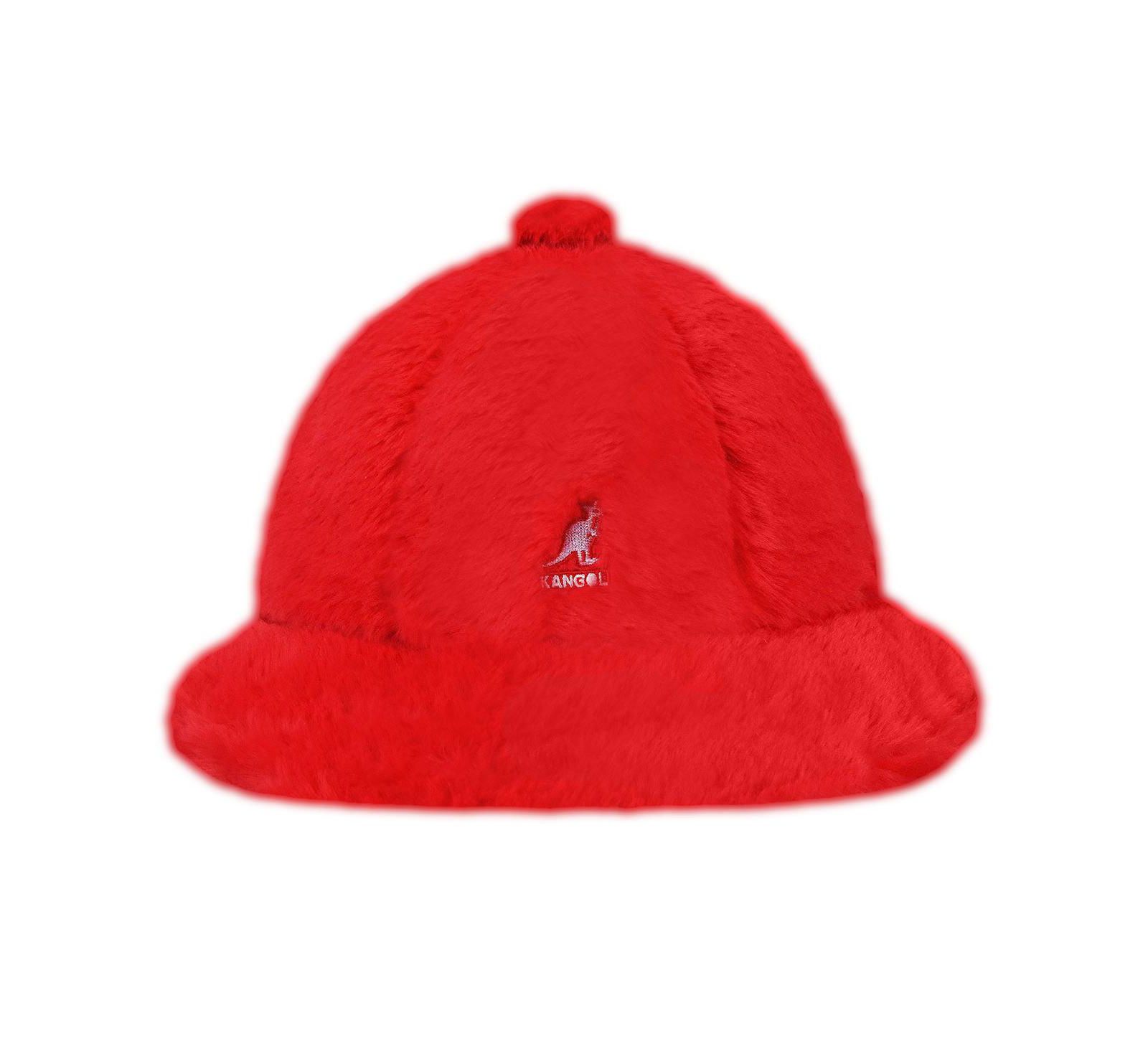 Kangol Men's Faux Fur Casual Bucket Hat