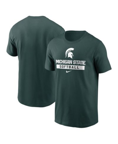 Nike Men's Green Michigan State Spartans Softball T-Shirt