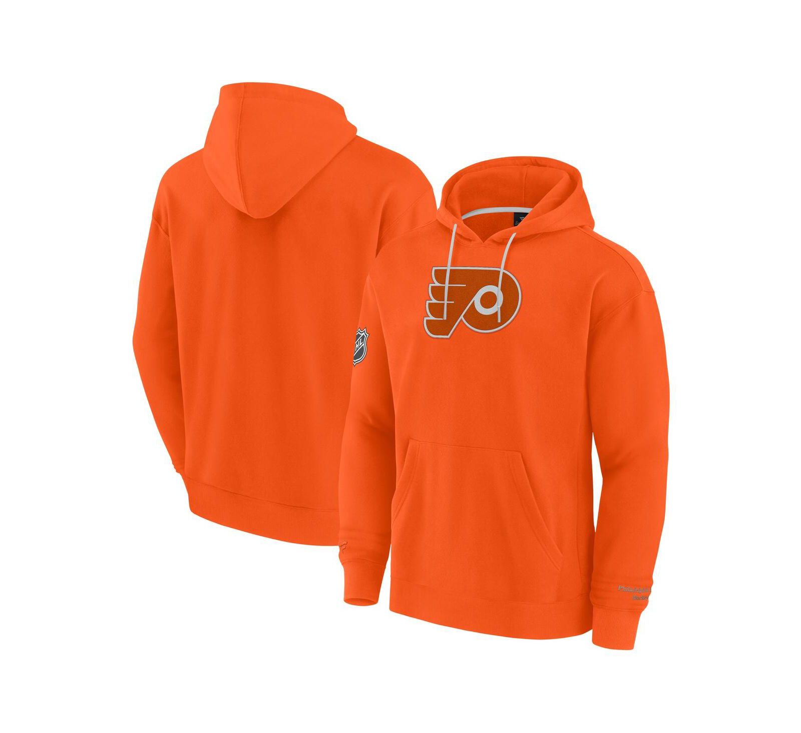 Мужское худи Fanatics Orange Philadelphia Flyers Elements Pace Pullover