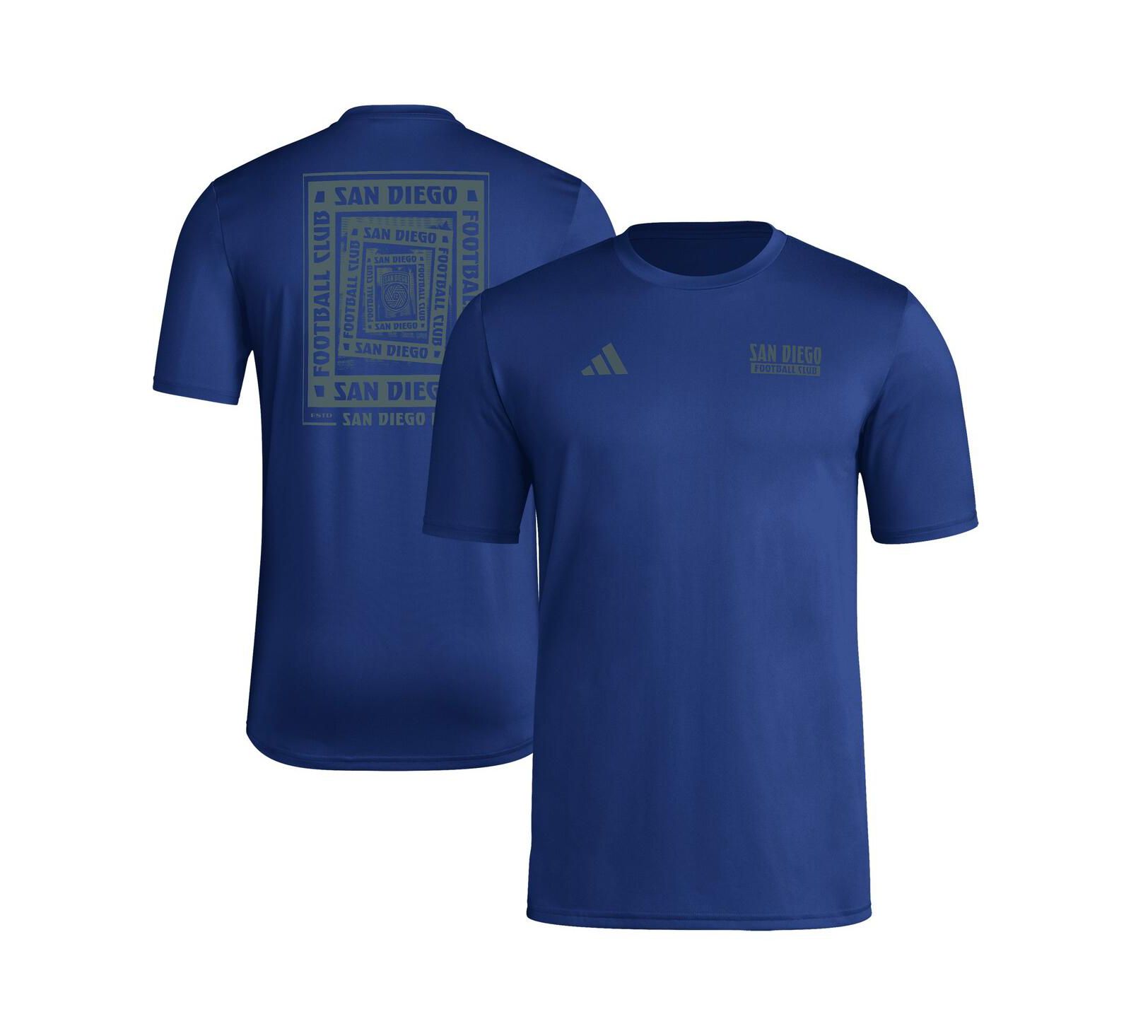 Adidas Men's Navy San Diego FC Local Wrap T-Shirt