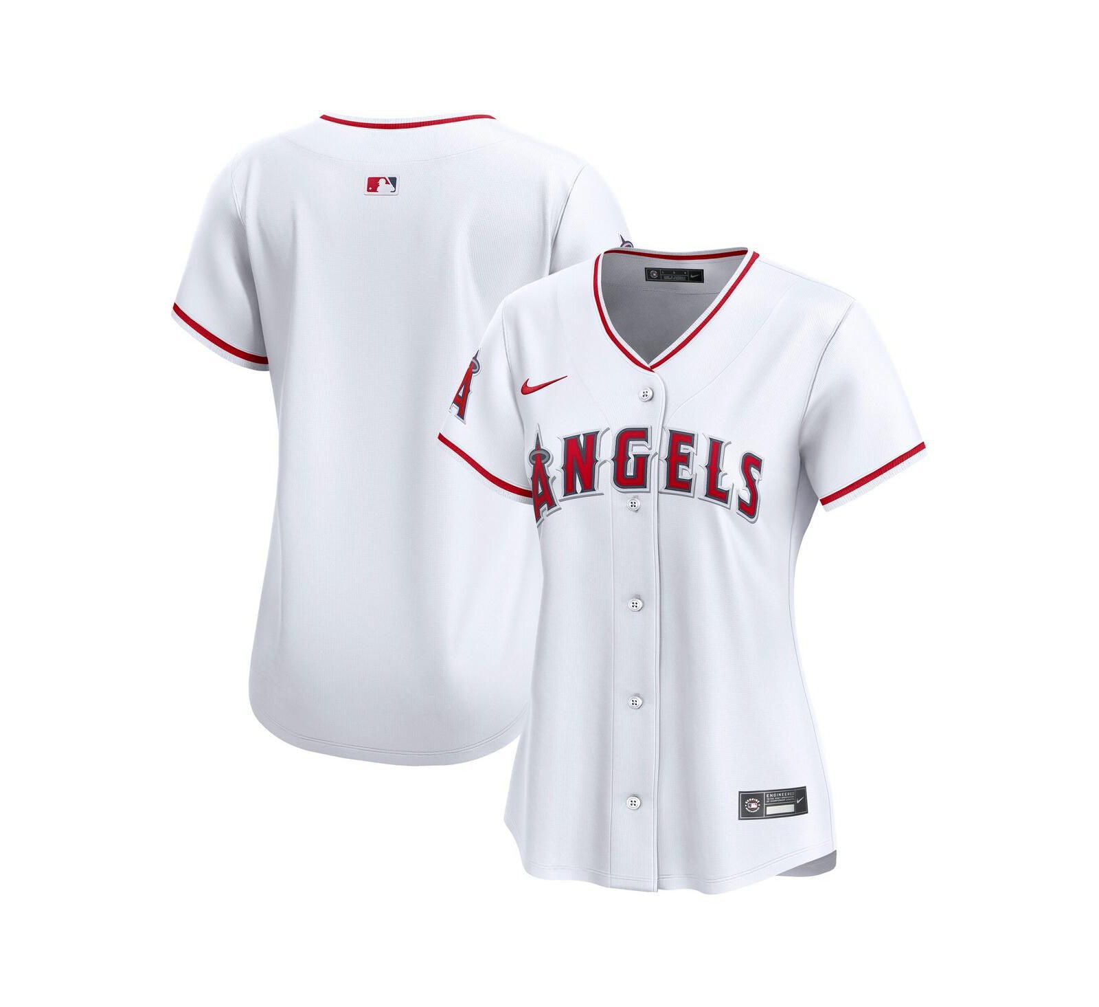 Женская джерси Nike White Los Angeles Angels Home Limited