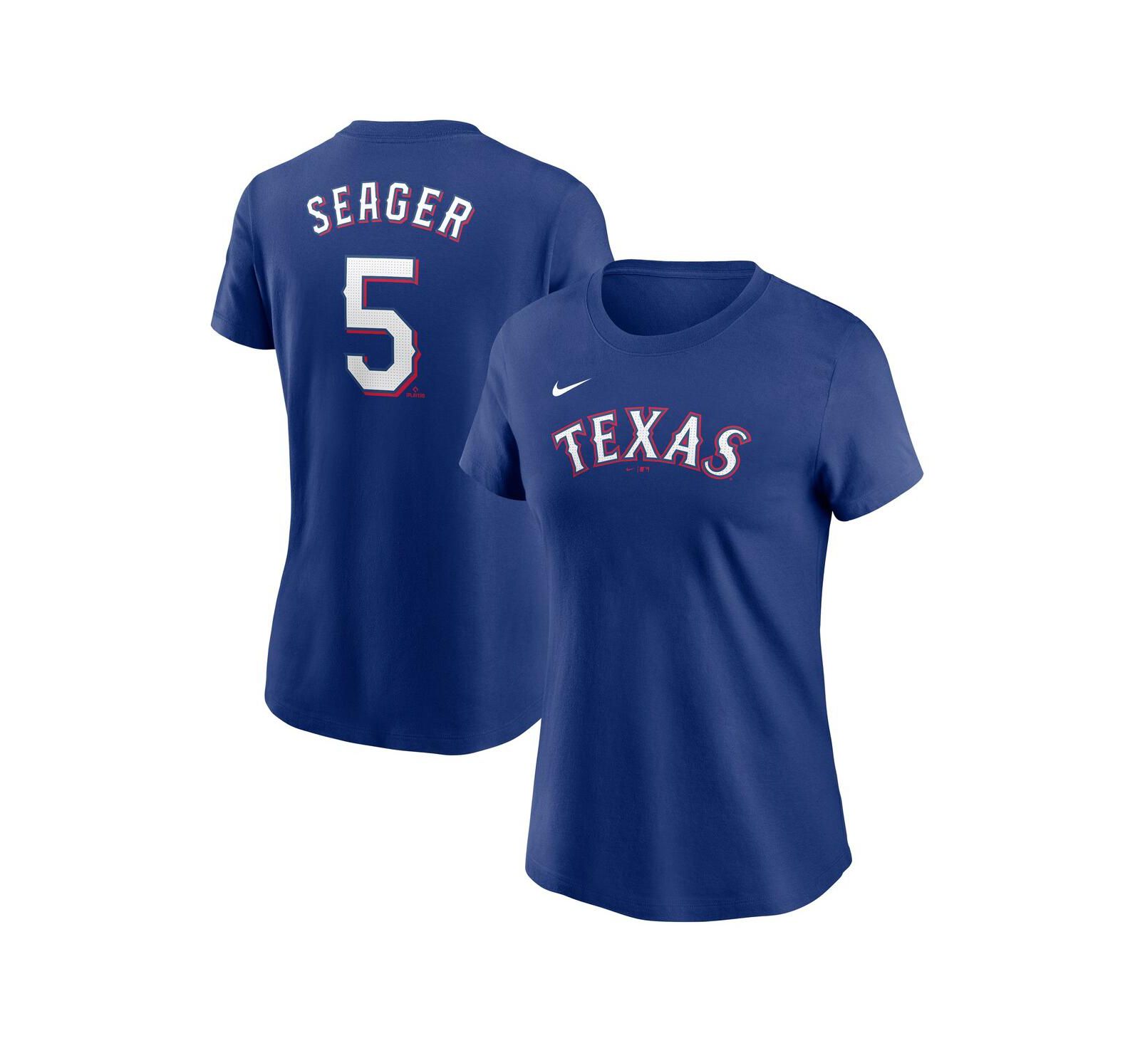 Футболка Nike Corey Seager Royal Texas Rangers Fuse, женская