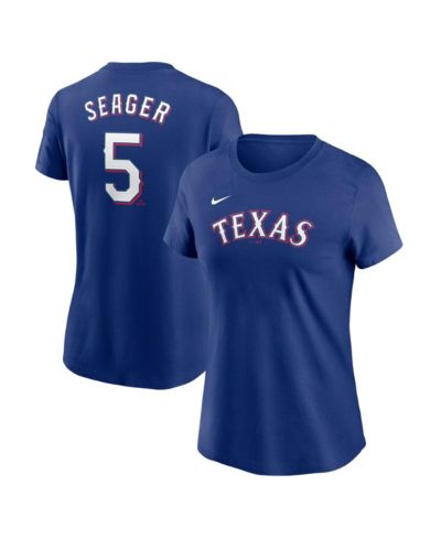 Футболка Nike Corey Seager Royal Texas Rangers Fuse, женская