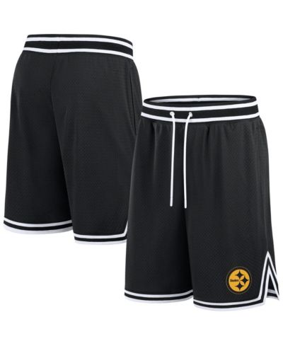 Fanatics Men's Black Pittsburgh Steelers Elements Future Ground Shorts