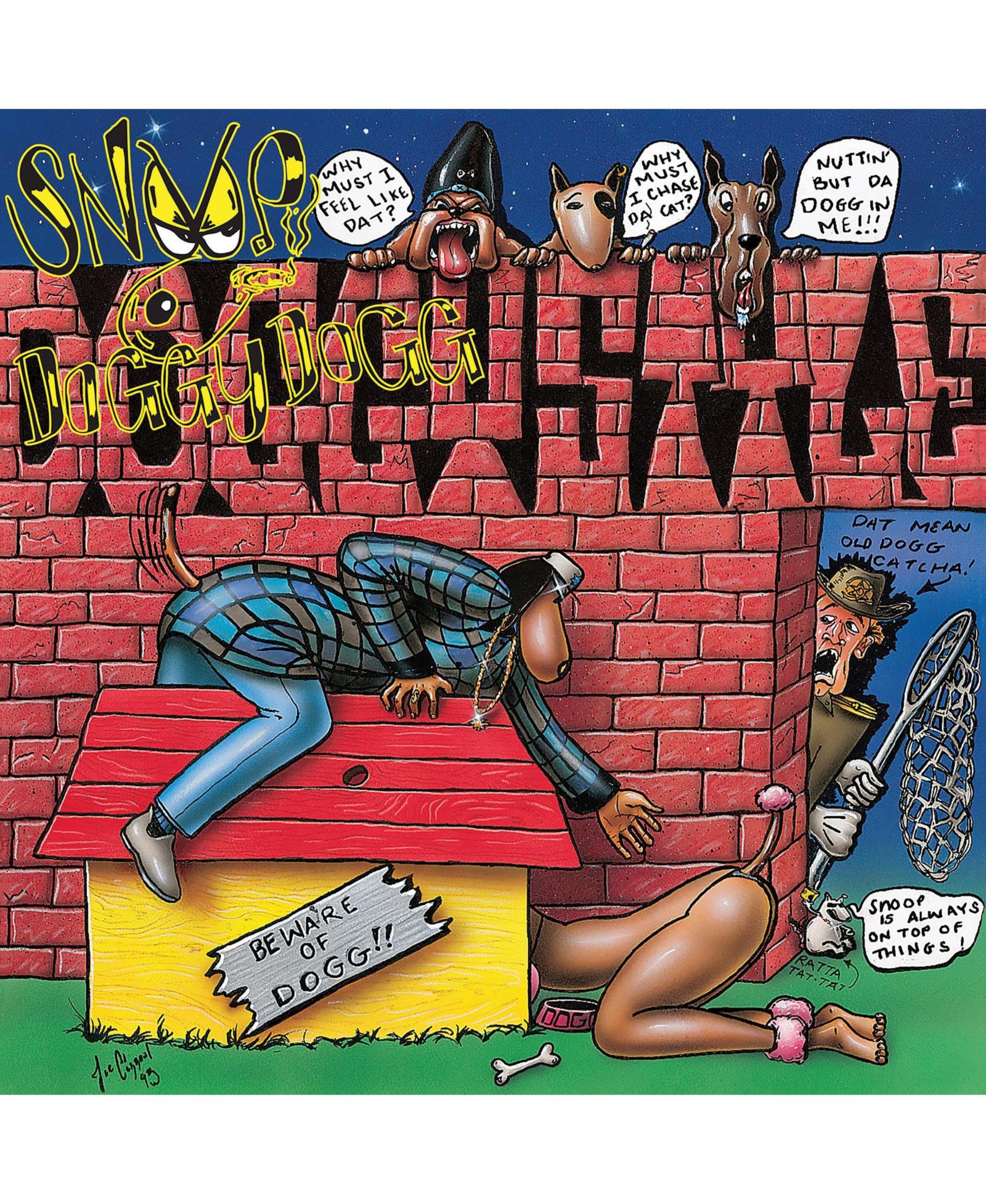 Just Funky Death Row Records Snoop Dogg 1000 Piece Jigsaw Puzzle, 22" x 22", Ages 14+