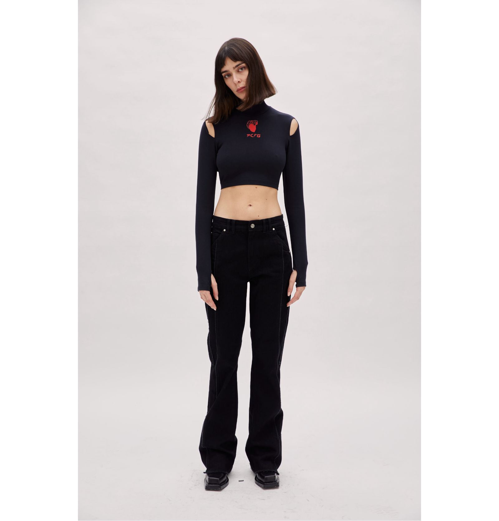 PCFG Women's Flare Denim Pant