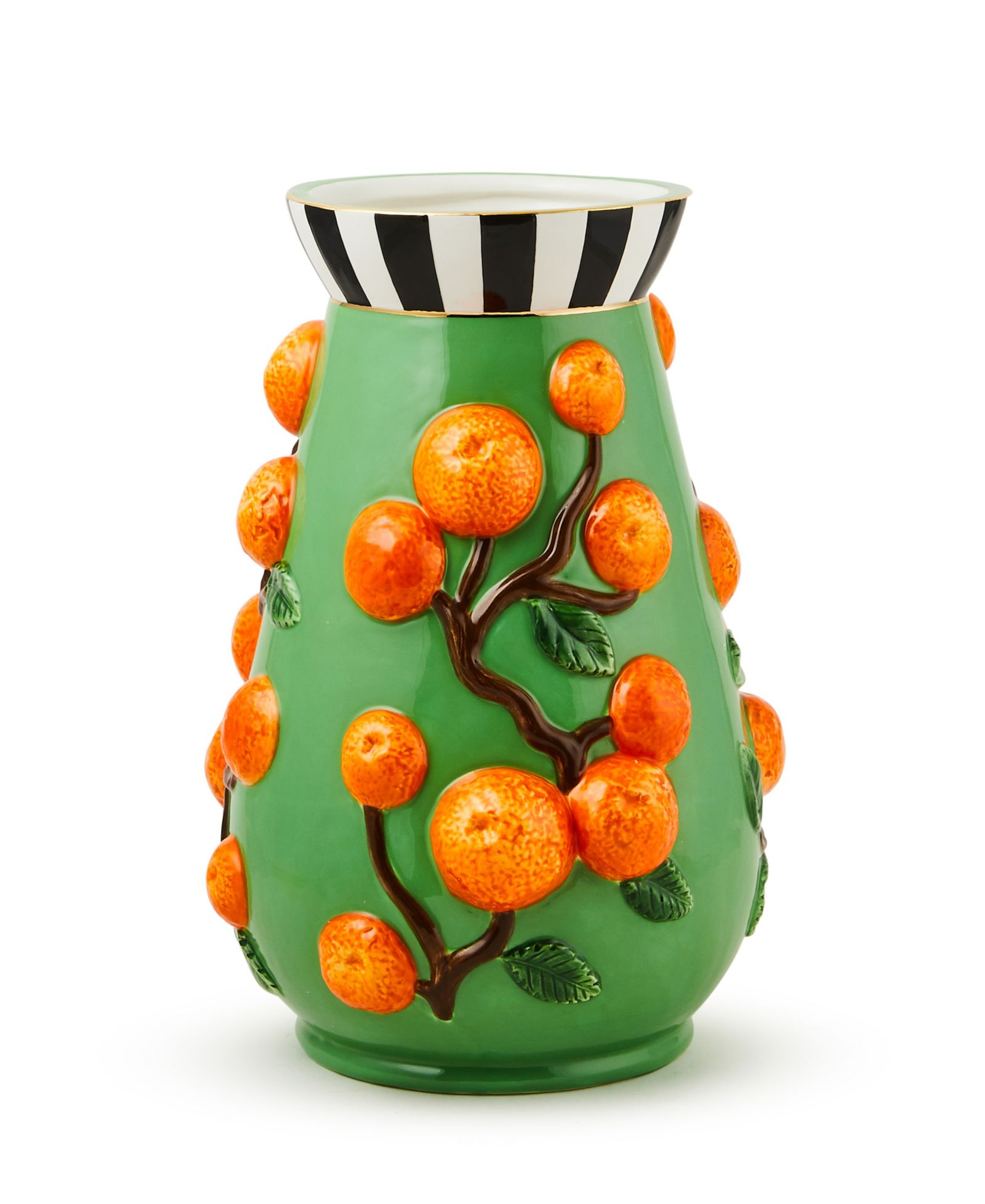 MacKenzie-Childs ваза Tutti Frutti Orange