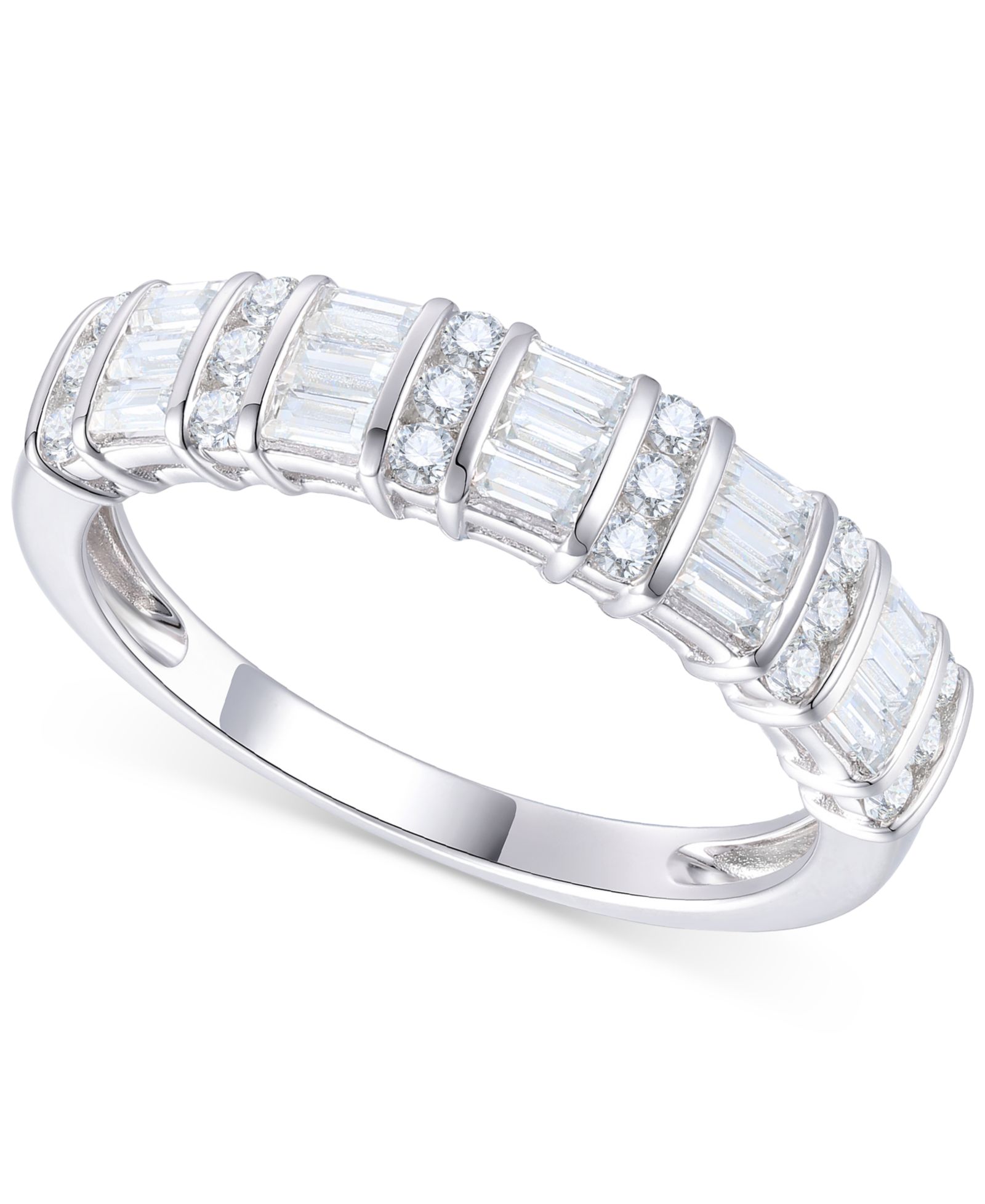 Diamond Band Ring (1/2 ct. t.w.) in 14k White or Yellow Gold