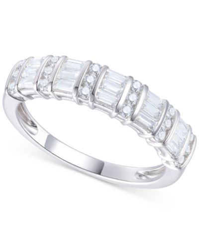 Diamond Band Ring (1/2 ct. t.w.) in 14k White or Yellow Gold